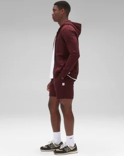 Midweight Terry Slim Zip Hoodie