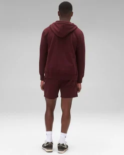 Midweight Terry Slim Zip Hoodie