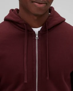 Midweight Terry Slim Zip Hoodie