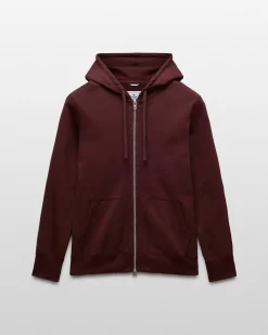 Midweight Terry Slim Zip Hoodie