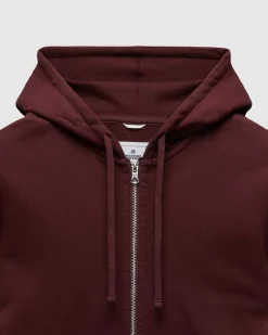Midweight Terry Slim Zip Hoodie