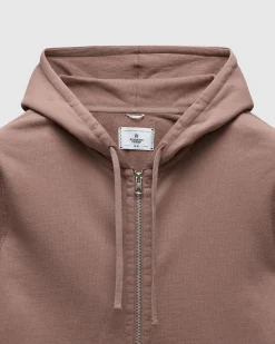 Midweight Terry Slim Zip Hoodie