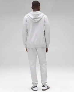 Midweight Terry Slim Zip Hoodie