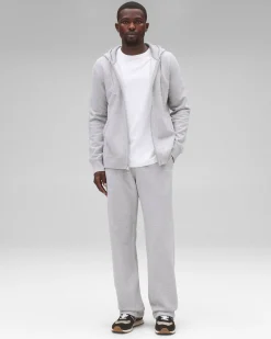 Midweight Terry Slim Zip Hoodie