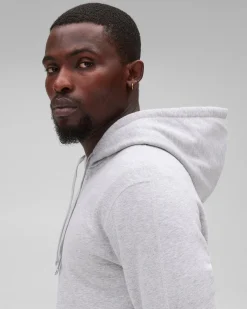 Midweight Terry Slim Zip Hoodie