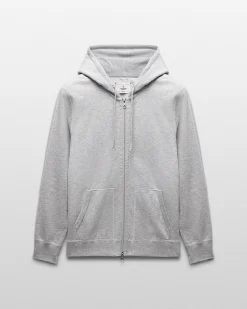 Midweight Terry Slim Zip Hoodie