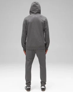 Midweight Terry Slim Zip Hoodie