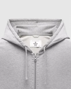 Midweight Terry Slim Zip Hoodie