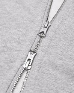 Midweight Terry Slim Zip Hoodie