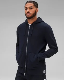 Midweight Terry Slim Zip Hoodie