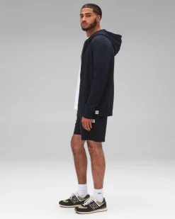 Midweight Terry Slim Zip Hoodie