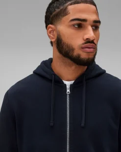 Midweight Terry Slim Zip Hoodie