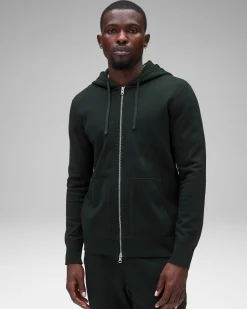 Midweight Terry Slim Zip Hoodie