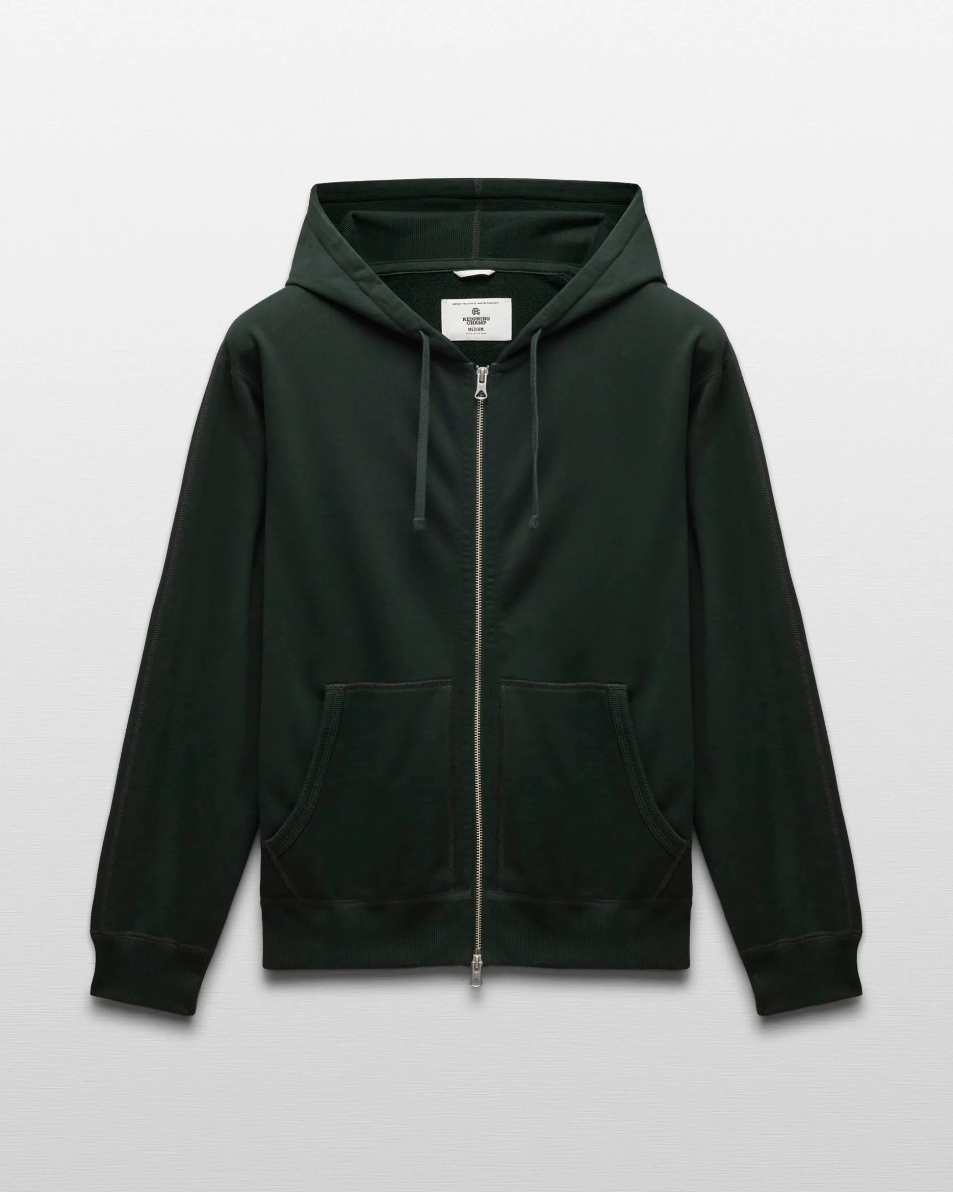 Midweight Terry Standard Zip Hoodie