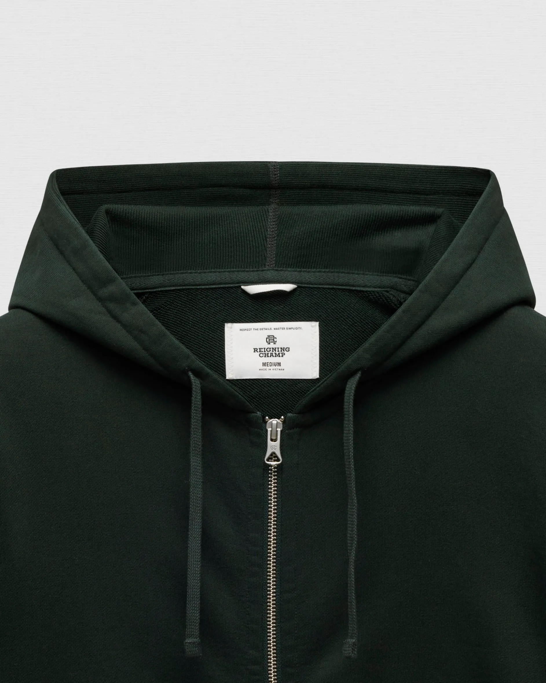 Midweight Terry Standard Zip Hoodie