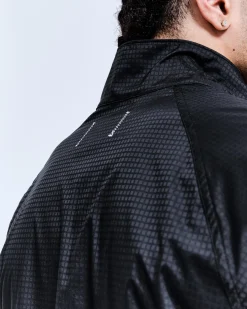 Miura Stretch Grid Nylon Albatross Jacket