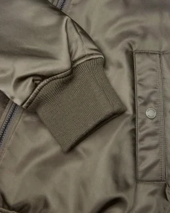Nylon Twill Crew Jacket