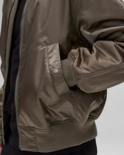 Nylon Twill Crew Jacket