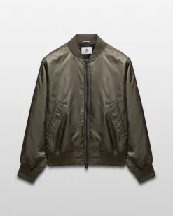 Nylon Twill Crew Jacket