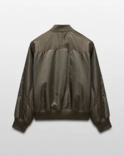 Nylon Twill Crew Jacket