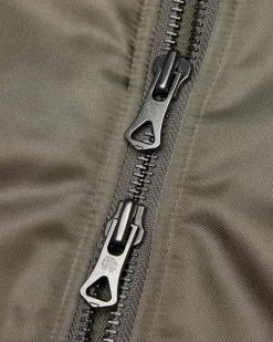 Nylon Twill Crew Jacket
