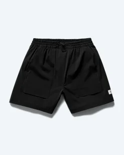 Stretch Nylon Utility Swim Short 6