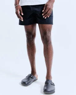 Stretch Nylon Utility Swim Short 6"