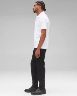 Stretch Warp Knit Slim Coach's Pant