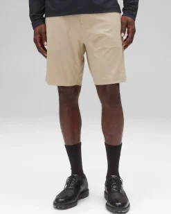 Stretch Warp Knit Standard Coach's Short 9"