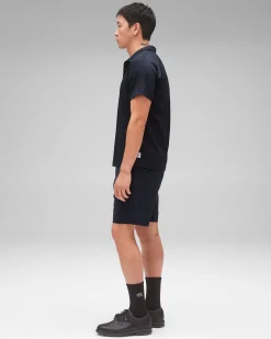 Stretch Warp Knit Standard Coach's Short 9