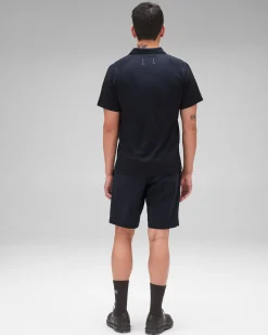 Stretch Warp Knit Standard Coach's Short 9
