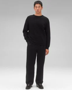 Supima Pique Ace Crewneck