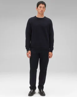 Supima Pique Ace Crewneck