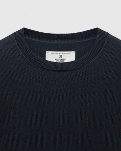Supima Pique Ace Crewneck