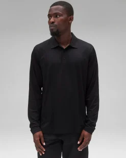 Tech Pique Playoff Long Sleeve Polo