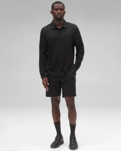Tech Pique Playoff Long Sleeve Polo