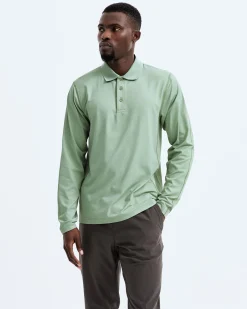 Tech Pique Playoff Long Sleeve Polo