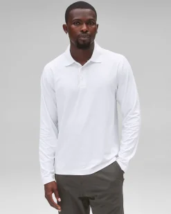 Tech Pique Playoff Long Sleeve Polo