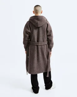 Tiger Fleece Hooded Robe