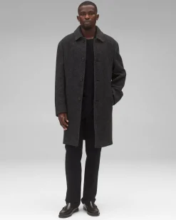 Wool Herringbone Scout Coat