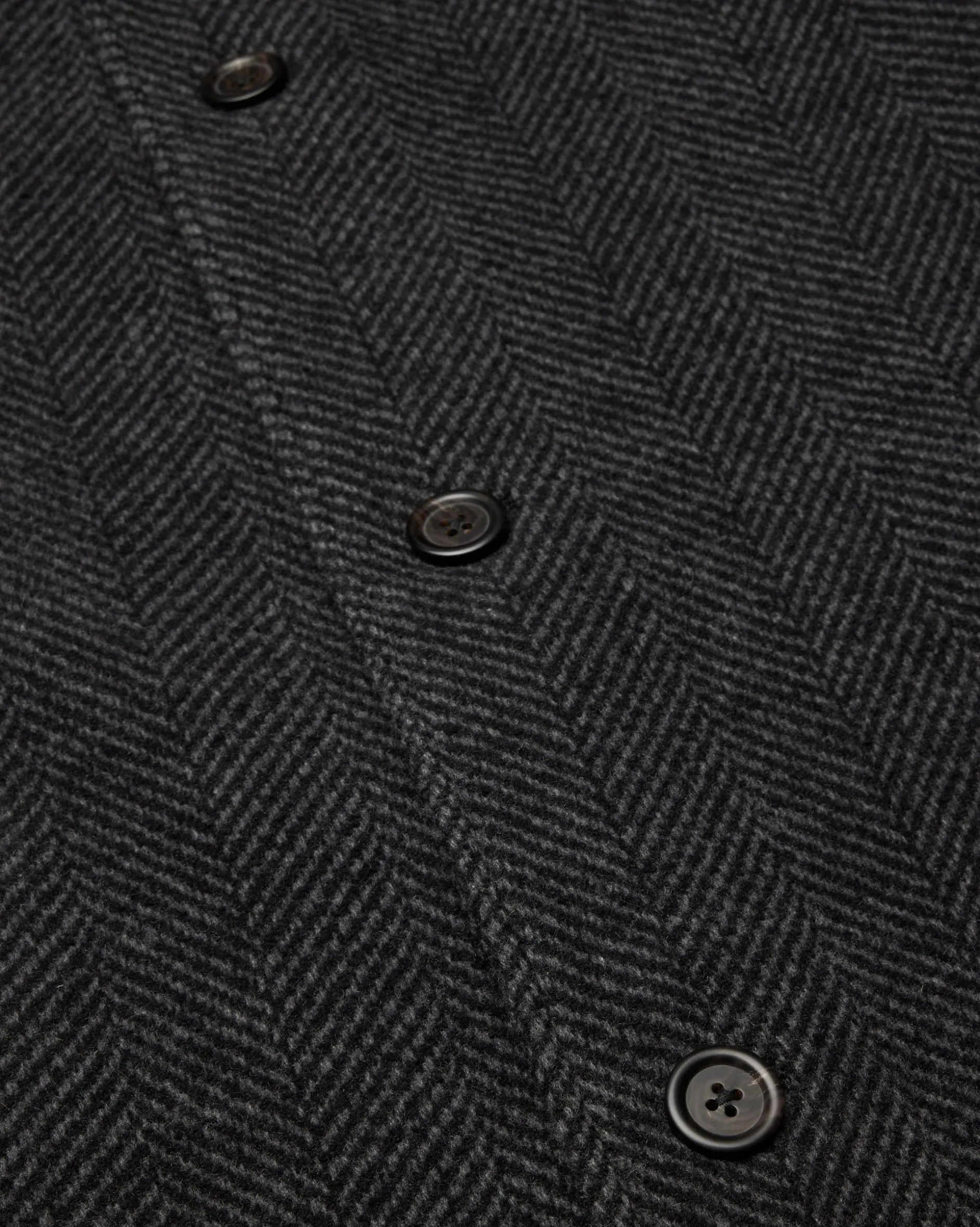 Wool Herringbone Scout Coat