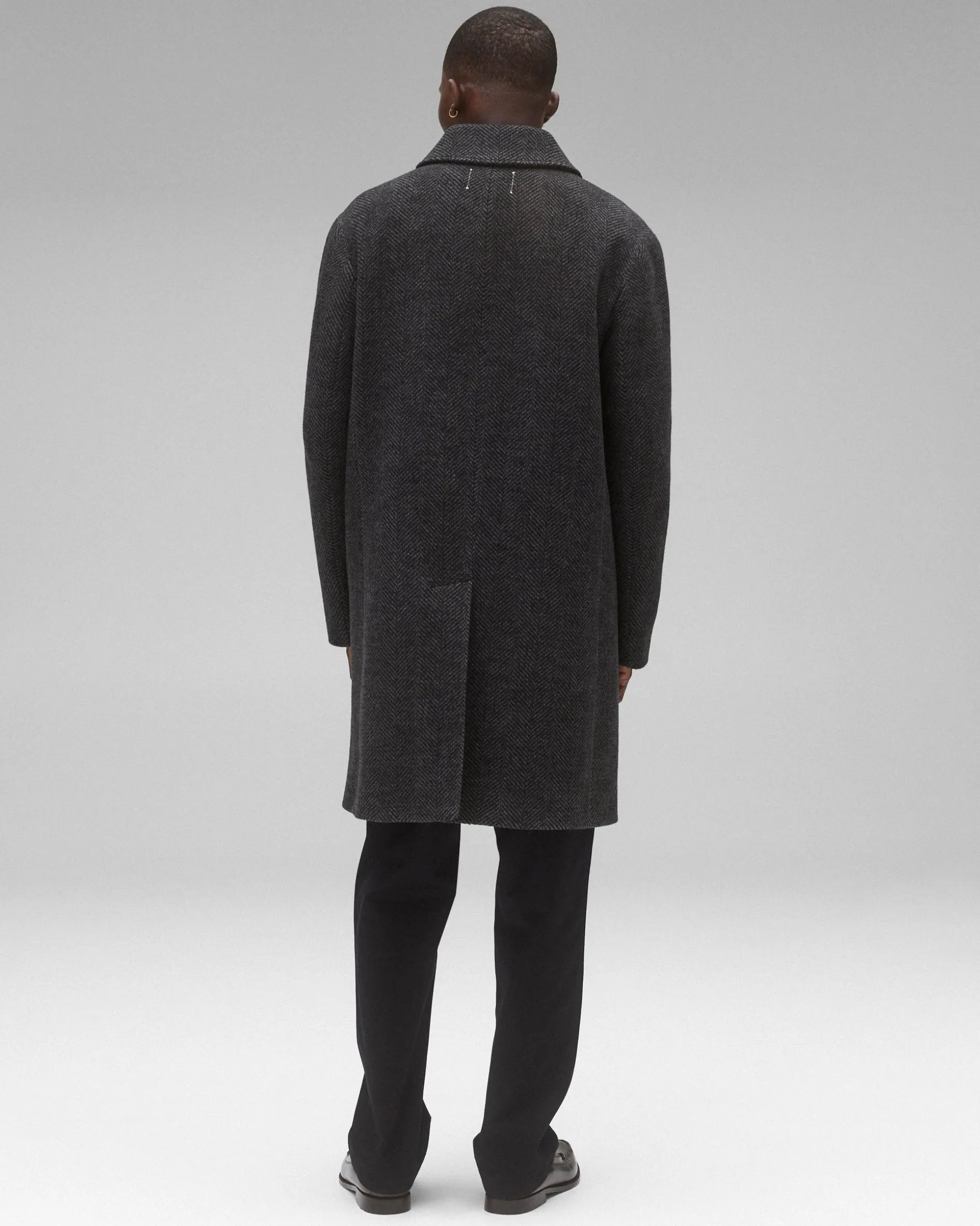 Wool Herringbone Scout Coat