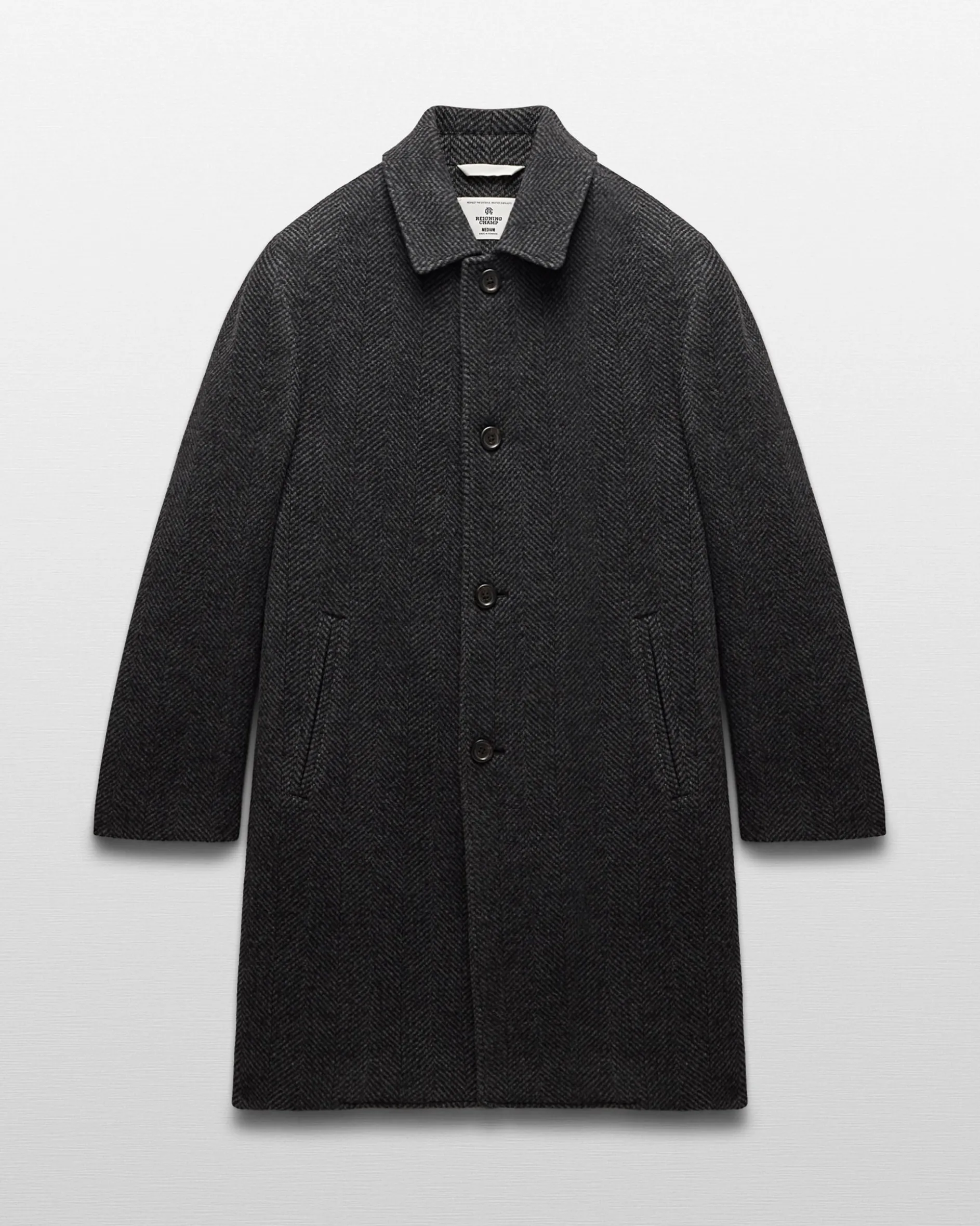 Wool Herringbone Scout Coat